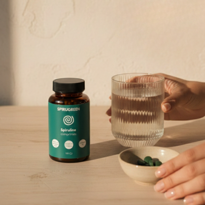 Spiruline – Cure 1 mois (120 comprimés)