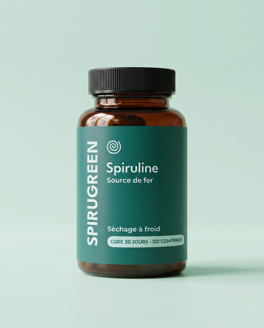 Spiruline – Cure 1 mois (120 comprimés)