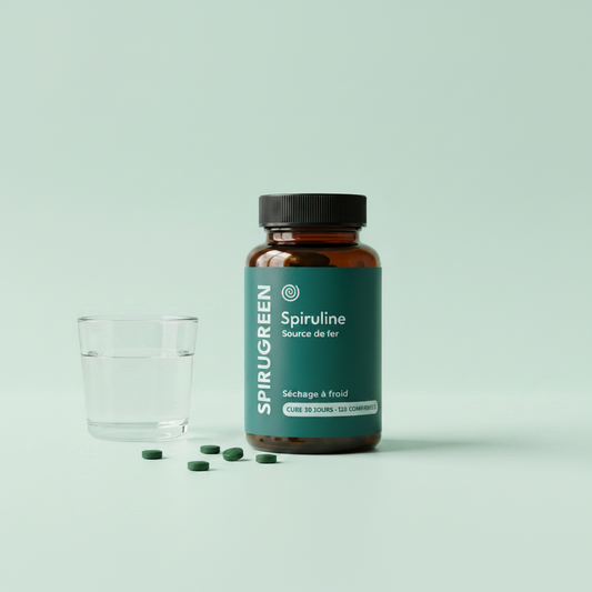 Spirugreen – Spiruline en Comprimés | Énergie & Vitalité au Quotidien